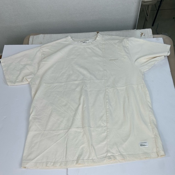 Public Supply NYC Mens SZ 2XL Cream Short Sleeve Streetwear T-Shirt New York - Picture 8 of 11